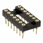 IC Socket (7+7) - Machine Tooled Base 14 Pin