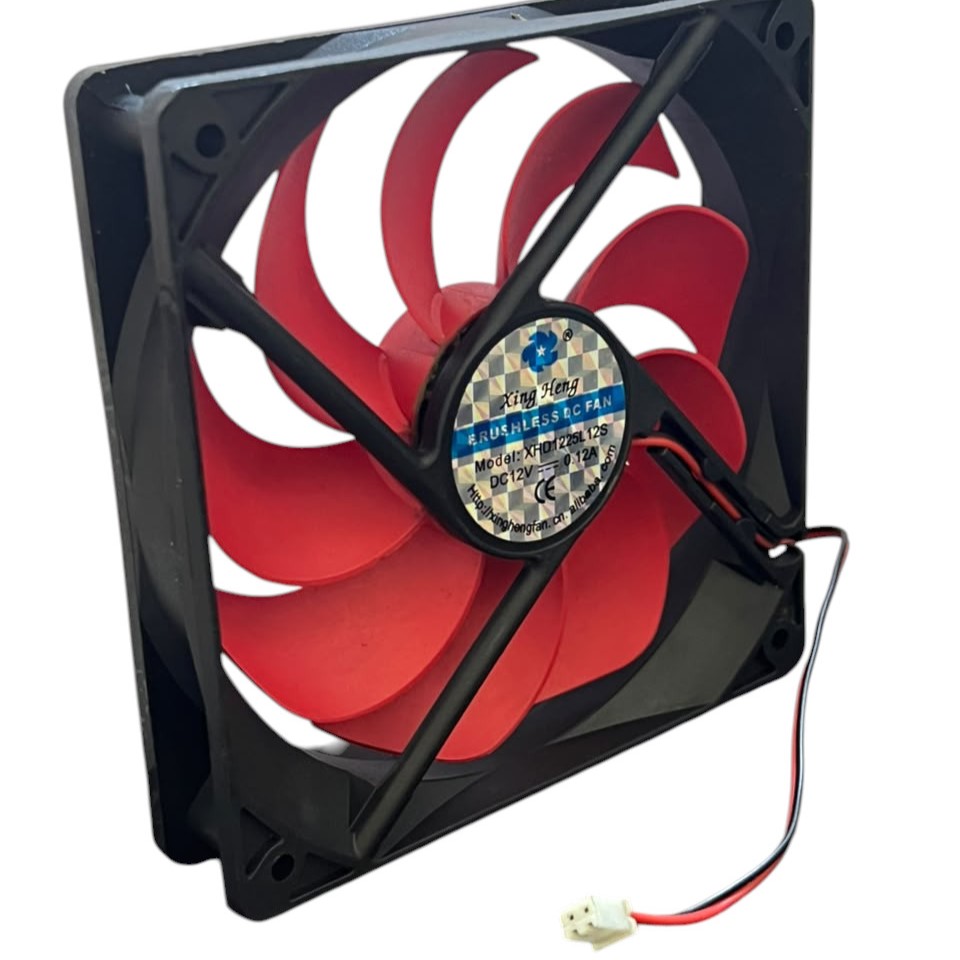 Xing Heng XHD1225L12S Control Air Fan 12V 0.12A 120x120x25mm (USED LIKE NEW) - Image 3