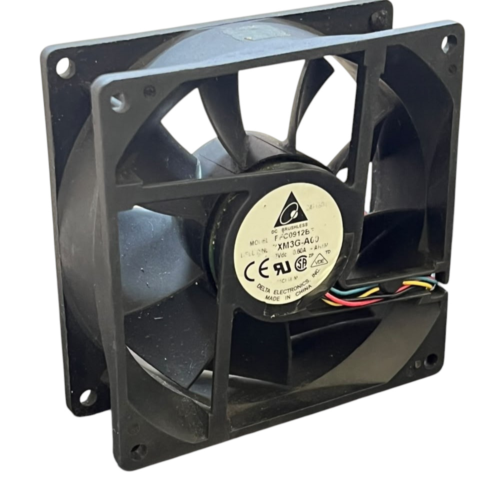 Delta FFC0912BF Control Air Fan 12V 0.6A 92x92x32mm (USED LIKE NEW) - Image 2