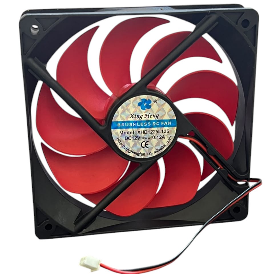 Xing Heng XHD1225L12S Control Air Fan 12V 0.12A 120x120x25mm (USED LIKE NEW) - Image 4