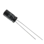 Jakec Aluminum Electrolytic Capacitor 10uF 25V 5x11mm