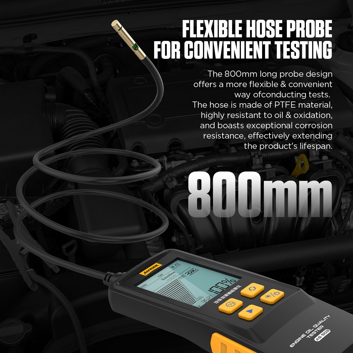 AUTOOL AS503 Engine Oil Quality Tester - الصورة 5