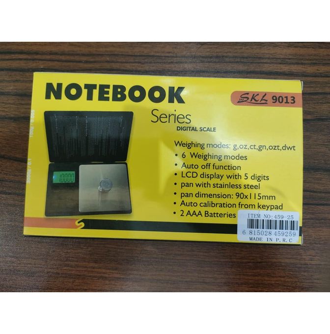Notebook Series Digital Weighing Scale (500g/0.01g) - الصورة 3
