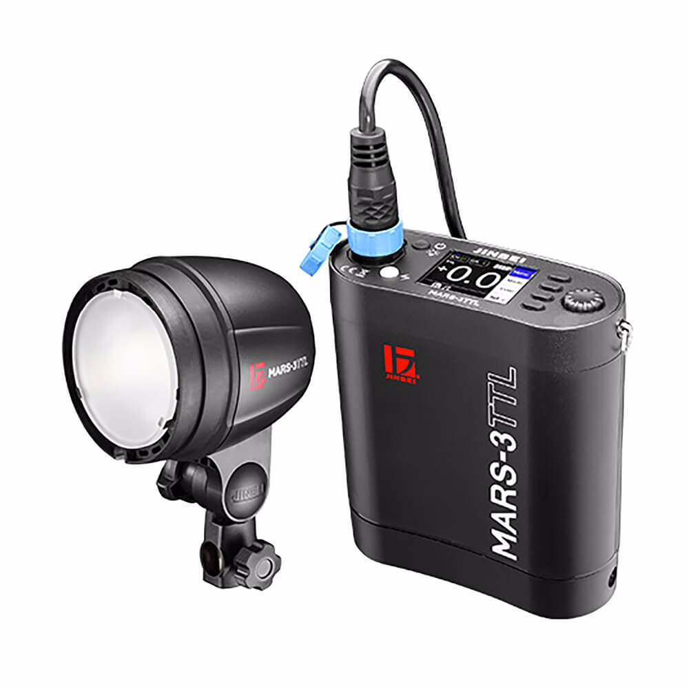 Jinbei MARS-3 TTL Portable Battery-Powered Flash Kit - Image 7