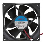 H.R.Y 8025S12V DC Fan 12V 0.38A 80x80x25mm 4000 RPM 2-Pin Connector