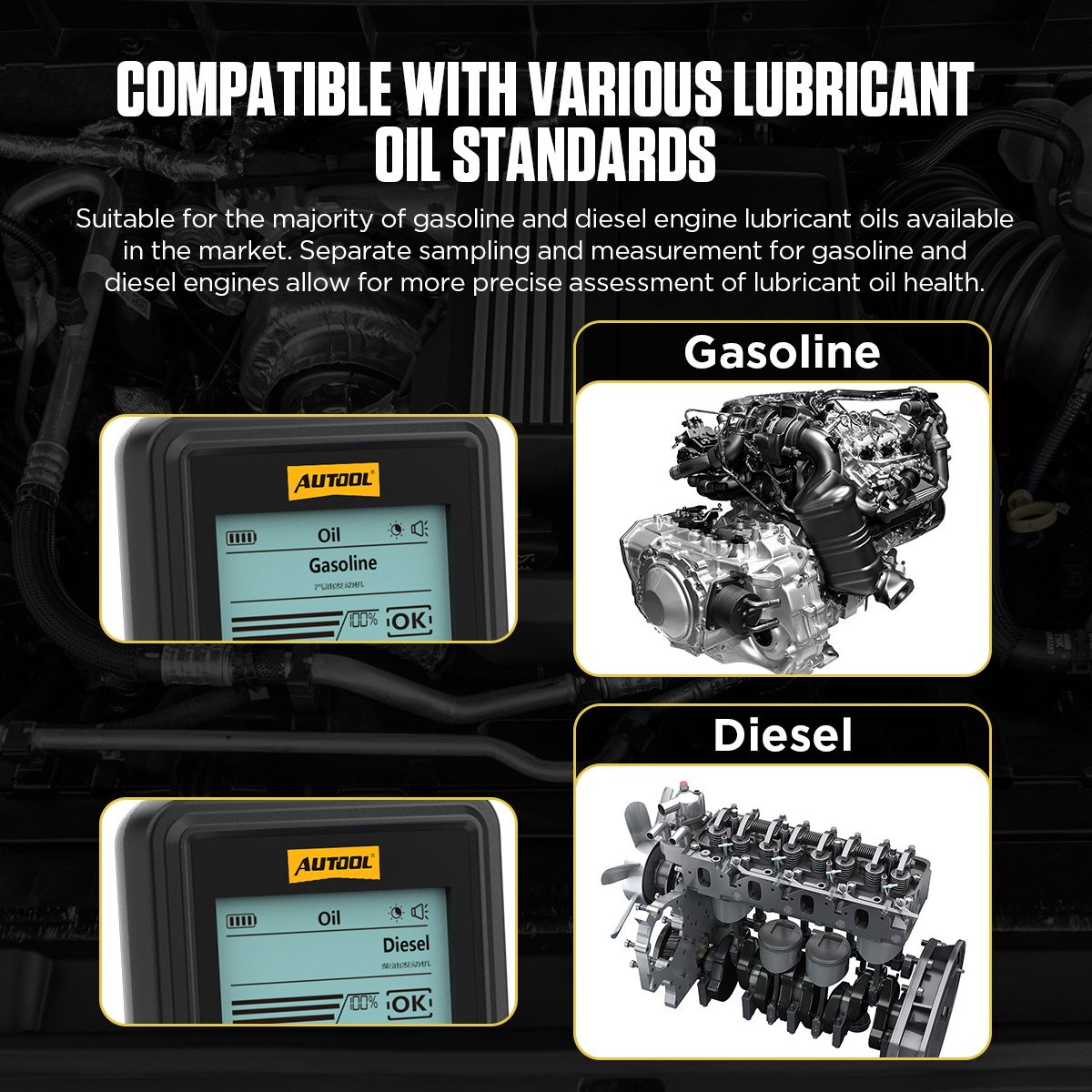 AUTOOL AS503 Engine Oil Quality Tester - الصورة 4