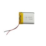 Rechargeable 803040PT LIPO Battery Cell 3.7V 1200mAh with BMS and Solder Wire Actual Capacity 1000mAh