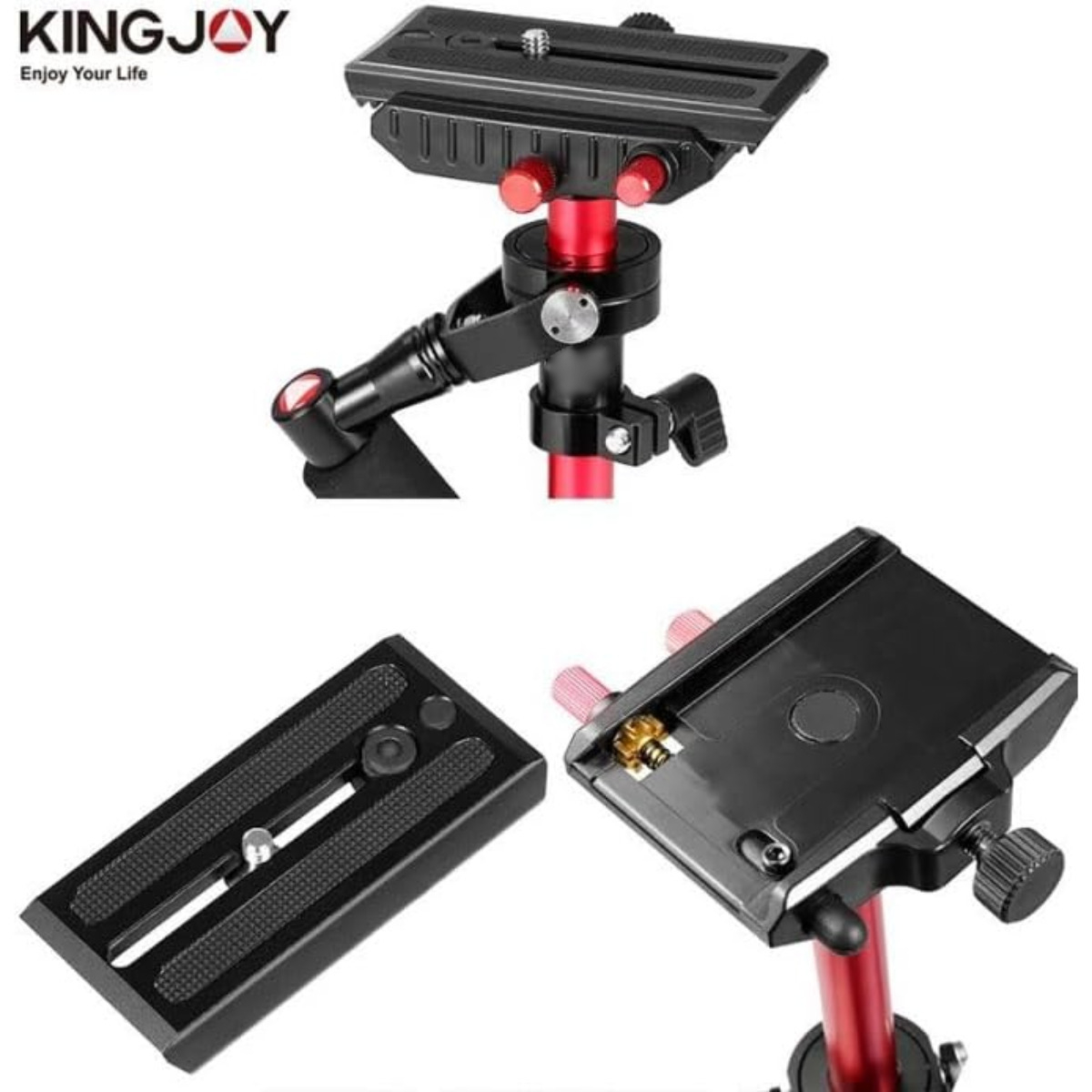 KINGJOY VS-060 for SLR 60cm/23.62 inch Mini Handheld Camera Stabilizer - Image 5